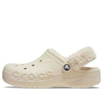 Crocs Baya-fôret fuzz-rem-tresko &laquo;White&raquo; 206633-11S