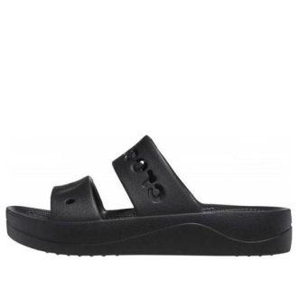 Crocs Baya plattformsandaler &laquo;Black&raquo; 208188-001