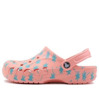 Crocs Baya sesongbaserte grafiske tresko &laquo;Pink Blue&raquo; 205665-6JH