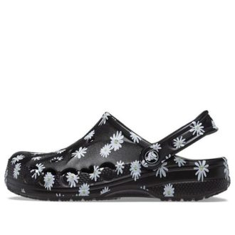 Crocs Baya Sesongtrykte tresko &laquo;Black Daisy&raquo; 206230-0ZI