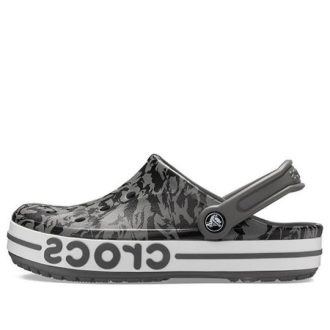 Crocs Bayaband Beach Grey Black Sandaler &laquo;Grey Black&raquo; 206232-0DY