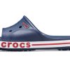 Crocs Bayaband Clog Blå Hvit Rød Unisex Tøfler 205392-4CC