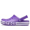 Crocs Bayaband Clog Slitasjebestandige Cozy Beach Sports Unisex lilla sandaler 205089-520