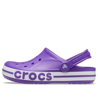 Crocs Bayaband Clog Slitasjebestandige Cozy Beach Sports Unisex lilla sandaler 205089-520