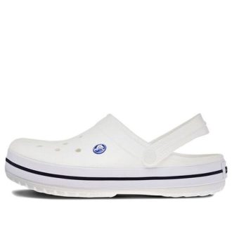 Crocs Beach Unisex hvite sandaler 11016-100