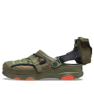 Crocs BEAMS x Classic all-terrain militær tresko &laquo;Army Green&raquo; 207448-309