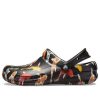 Crocs Bistro Grafiske tresko &laquo;Black Multi&raquo; 204044-0S3
