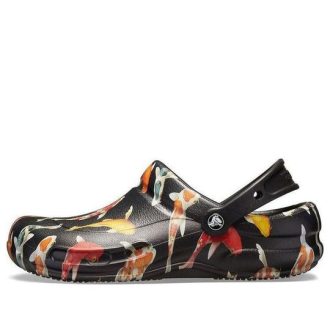 Crocs Bistro Grafiske tresko &laquo;Black Multi&raquo; 204044-0S3