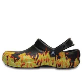 Crocs Bistro Grafiske tresko &laquo;Yellow Black&raquo; 204044-001