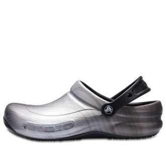 Crocs Bistro Graphic Clogs &laquo;Silver Black&raquo; 204044-041