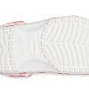 Crocs Classic Beach Sandaler Unisex Rød Hvit 207849-1AZ