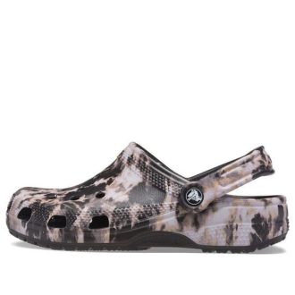 Crocs Classic Bleach Dye Clogs &laquo;Black White&raquo; 207326-001