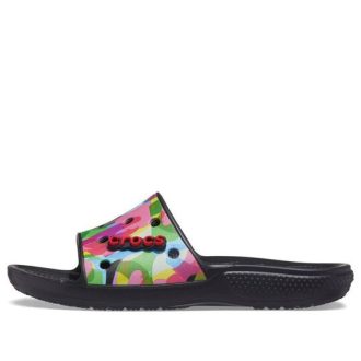 Crocs Classic Bubble Block Slides &laquo;Black Multi&raquo; 207408-0C4