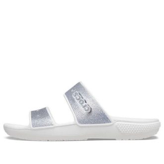 Crocs Classic Casual Fashion Unisex sølvtøfler 207769-90H Crocs Classic Casual Fashion Unisex sølvtøfler 207769-90H