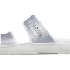 Crocs Classic Casual Fashion Unisex sølvtøfler 207769-90H