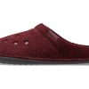 Crocs Classic Casual Thicken Stay Warm Unisex vinrøde tøfler 203600-60U