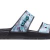 Crocs Classic Casual Unisex blå svarte tøfler 207283-988