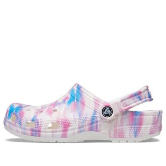 Crocs Classic Casual Unisex Hvit Rosa Blå Sandaler «Hvit Rosa Blå» 207567-94S Crocs Classic Casual Unisex Hvit Rosa Blå Sandaler «Hvit Rosa Blå» 207567-94S