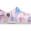 Crocs Classic Casual Unisex Hvit Rosa Blå Sandaler &laquo;Hvit Rosa Blå&raquo; 207567-94S