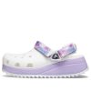 Crocs Classic Casual Unisex hvite lilla sandaler &laquo;White Purple&raquo; 207772-577