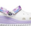 Crocs Classic Casual Unisex hvite lilla sandaler &laquo;White Purple&raquo; 207772-577
