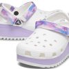 Crocs Classic Casual Unisex hvite lilla sandaler &laquo;White Purple&raquo; 207772-577