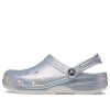 Crocs Classic Casual Unisex Metallic Sølv Rosa Sandaler 207551-90H