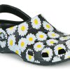 Crocs Classic clo daisy Full Print Sandaler Unisex Black 206375-0ZI
