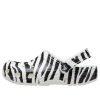 Crocs Classic Clog animal Utskrift Strandsandaler Svart Hvit 206676-1DE