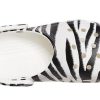 Crocs Classic Clog animal Utskrift Strandsandaler Svart Hvit 206676-1DE