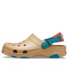 Crocs Classic Clog Beach Shoe Brun Gul Unisex &laquo;Brown Yellow&raquo; 206340-265