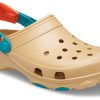 Crocs Classic Clog Beach Shoe Brun Gul Unisex &laquo;Brown Yellow&raquo; 206340-265