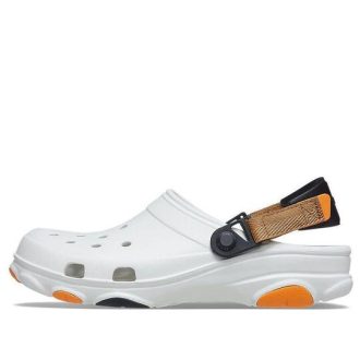 Crocs Classic Clog Beach Unisex hvite sandaler 206340-94S
