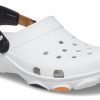 Crocs Classic Clog Beach Unisex hvite sandaler 206340-94S