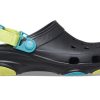 Crocs Classic Clog Beach Unisex svarte sandaler 206340-0C4