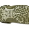 Crocs Classic Clog Camouflage Printing Beach Army Green Sandaler 206454-309