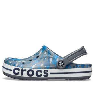Crocs Classic Clog Casual Blå Grå Sandaler &laquo;Blue Grey&raquo; 205840-077