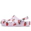 Crocs Classic Clog Casual Unisex rosa jordbærsandaler 206230-6GD