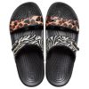 Crocs Classic Clog Cozy Unisex Black Multi-Color tøfler &laquo;Black&raquo; 207847-0C4