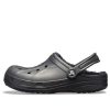 Crocs Classic Clog Crocs Hold deg varm Slitebestandig sport Unisex svarte sandaler 16244-060