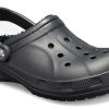 Crocs Classic Clog Crocs Hold deg varm Slitebestandig sport Unisex svarte sandaler 16244-060