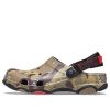 Crocs Classic Clog Desert Camouflage Beach Unisex Black Brown Sandaler 207305-088