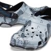 Crocs Classic Clog Desert Camouflage Outdoor Beach Unisex Black Grå Sandaler 207305-097