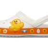 Crocs Classic Clog Line Friends Beach White Yellow Unisex sandaler &laquo;White Yellow&raquo; 205791-100