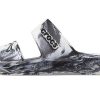 Crocs Classic Clog Marble Beach Sports Tøfler Unisex Hvit Svart 207701-103