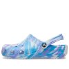 Crocs Classic Clog Marble Beach Sports Unisex Hvit Blå Sandaler &laquo;White Blue&raquo; 206867-1FK