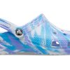 Crocs Classic Clog Marble Beach Sports Unisex Hvit Blå Sandaler &laquo;White Blue&raquo; 206867-1FK