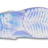 Crocs Classic Clog Marble Beach Sports Unisex Hvit Blå Sandaler &laquo;White Blue&raquo; 206867-1FK