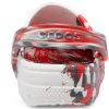 Crocs Classic Clog Marble Beach Sports Unisex røde hvite sandaler &laquo;Red White&raquo; 206867-884