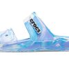 Crocs Classic Clog Marble Beach Unisex Hvit Blå Tøfler &laquo;White Blue&raquo; 207701-1FK